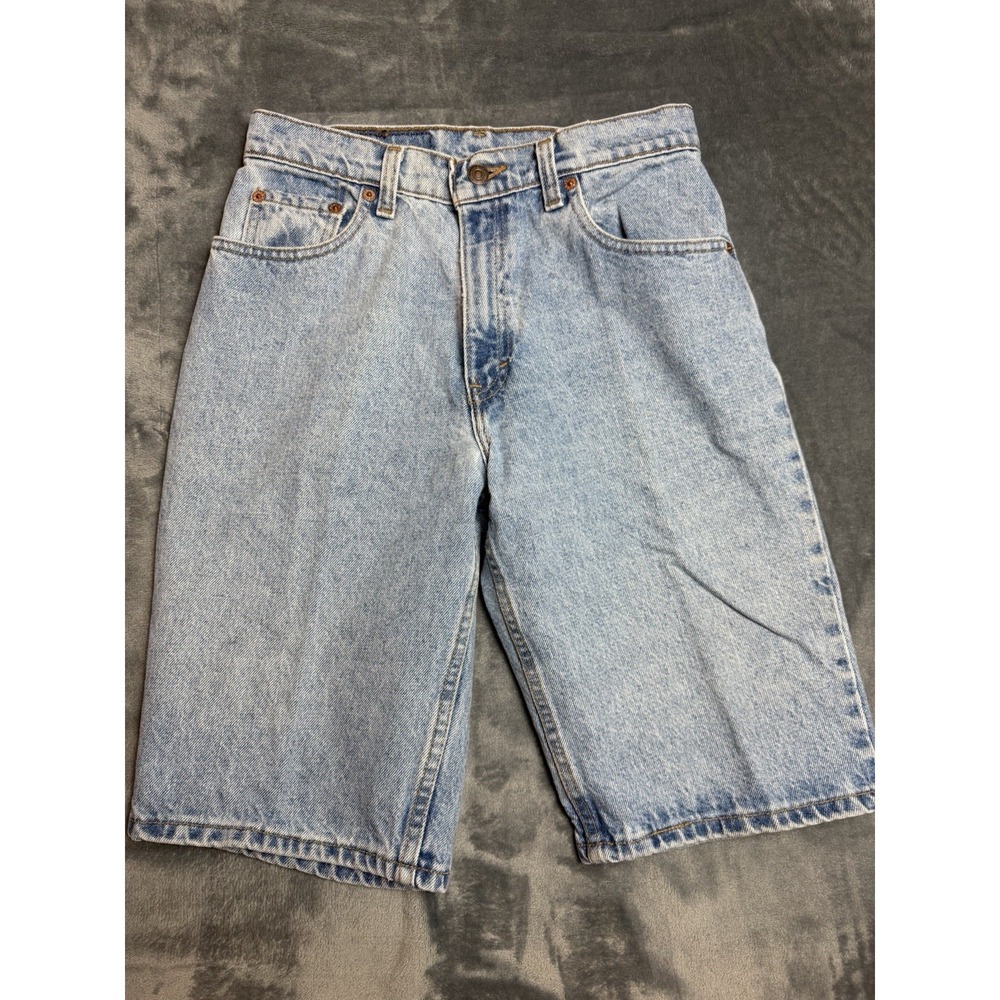Vintage Levis 505 Jean Shorts Size 28x11 90s Made in USA Regular Fit Size 9